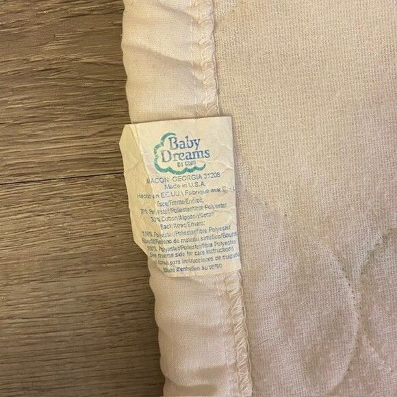 Vintage Barney ABC Blanket the Lyons Group 1993 USA Toddler Bed Crib Quilt - Picture 5 of 5